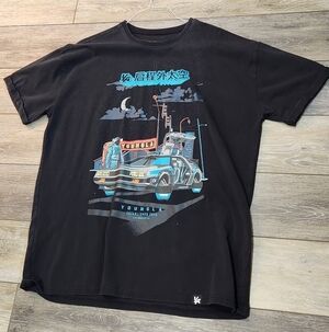 YoungLA Shirt  Graphic Back to the Moon Motion Picture Mens Large